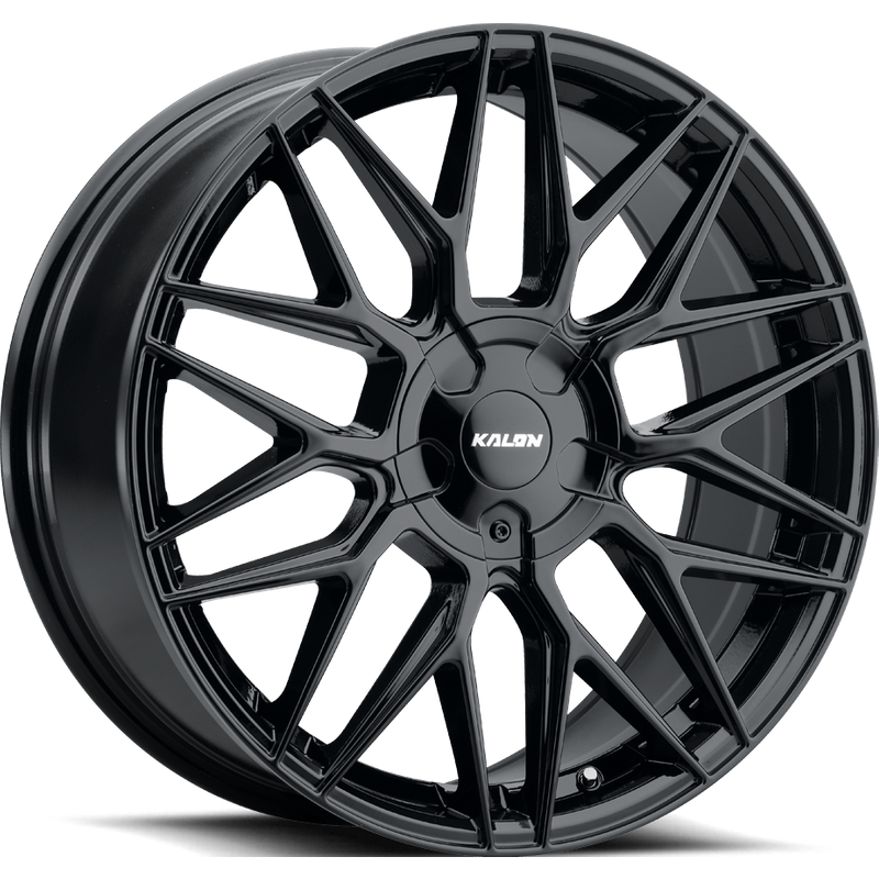 Jantes Kalon Wheels Blitz Noir Brillant 16x7 5x100 — Roues et jantes