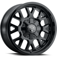 Roues Thret Offroad Attitude Noir Brillant - 17x9 - 5x114.3 -12 Offset