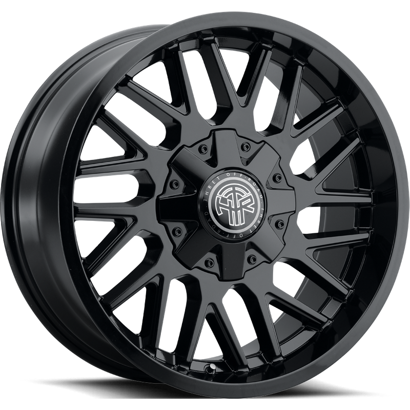 Thret Offroad Revolver Gloss Black Wheels - 17x9 - 5x114.3 -12 Offset — Wheels & Rims