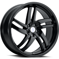 Sapphire Luxury Alloys SX01 Gloss Black Wheels - 20x9 - 5x112 — Wheels & Rims