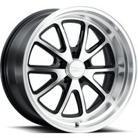 Roues Alloy Creations AC515 Noir Brillant Usiné - 17x7 — Roues et jantes