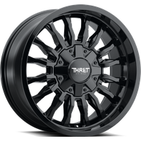 Jantes Thret Offroad Gamma Gloss Black Milled 18x9 - Motif de 5x127