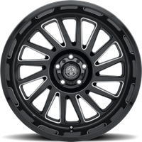 Roues Thret Offroad Omega Gloss Black Milled - 20x10 - 5x127