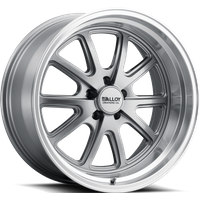 Roues Alloy Creations AC515 Grises avec Bord Usiné - 17x7 - 5x114.3