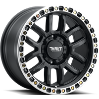 Roues Thret Offroad Simulées Noir Mat - 17x9 - 6x139.7 -12 Offset — Roues et jantes