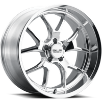 Alloy Creations AC525 Polished Wheels - 17x7 - 5x114.3 - 0 Offset — Wheels & Rims