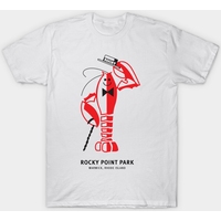 T-shirt pour hommes Rocky Point Warwick RI Parc d'attractions — T-shirts pour hommes