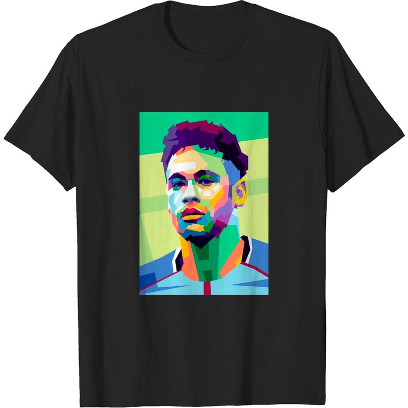 T-shirt Noir pour Hommes Neymar Jr — T-shirts pour hommes