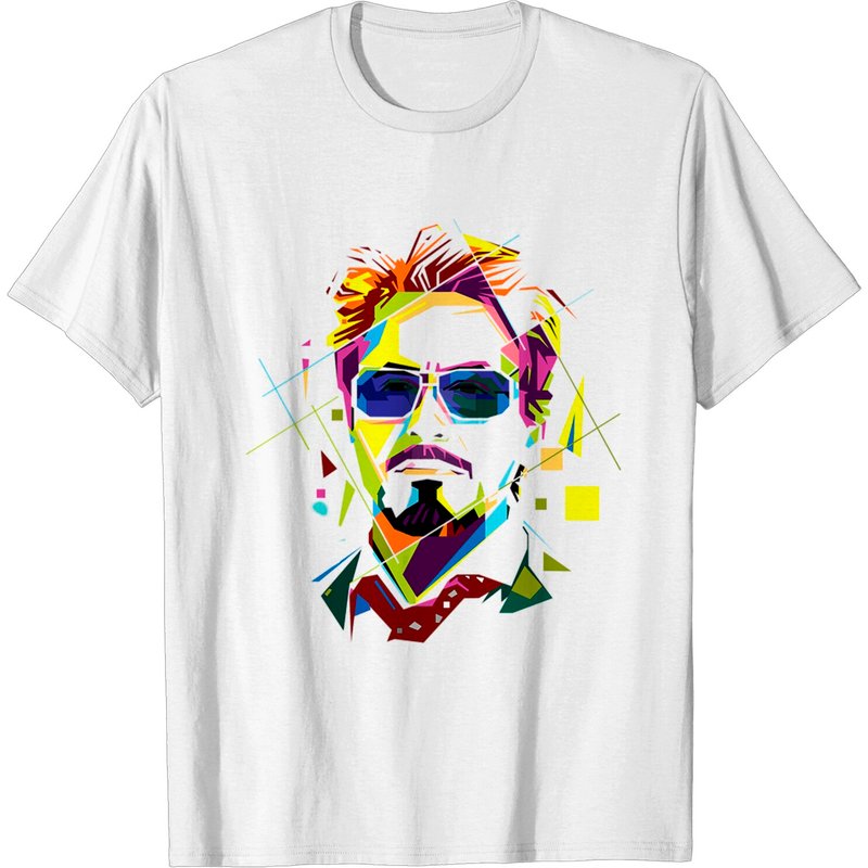 T-shirt pour hommes Robert Downey Jr en couleur royale — T-shirts pour hommes