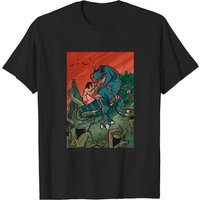 Primal Dinosaur T-Shirt for Men in Black