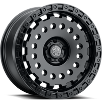 Roues Thret Offroad Firewall Satin Black - 17x9 - 5x114.3 -12 Offset — Roues et jantes