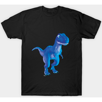 Blue 3D Dinosaur T-Shirt for Men — Mens T Shirts