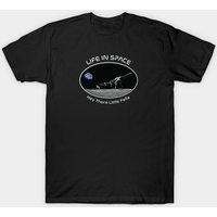 Life In Space: Hey There Little Fella - Moon T-Shirt