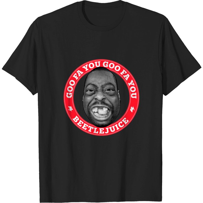 Beetlejuice Goo Fa You! Howard Stern Men's T-Shirt — Mens T Shirts