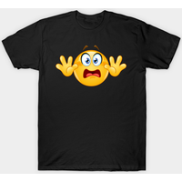 T-shirt Surrender Emoji pour hommes en noir — T-shirts pour hommes