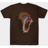 Mandrillus Sphinx - Mandrill T-shirt pour hommes en noir