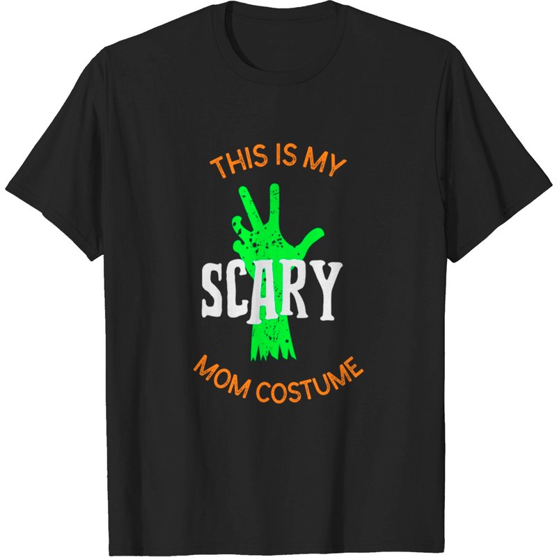 This Is My Scary Mom Costume Halloween T-Shirt for Men — Mens T Shirts