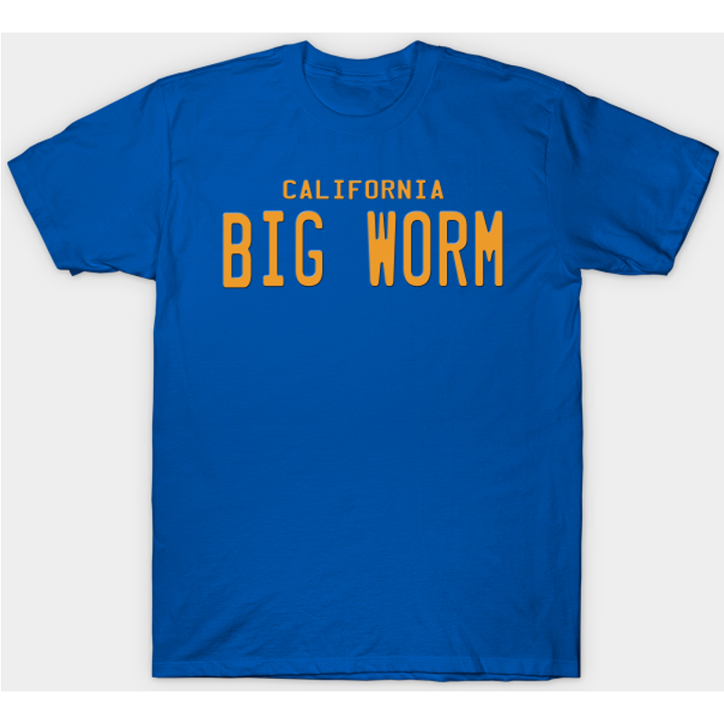 T-shirt pour hommes Friday Big Worm Plaques d'immatriculation 1961 Impala — T-shirts pour hommes