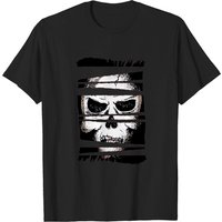 T-shirt pour hommes Dark Skull Design - Noir