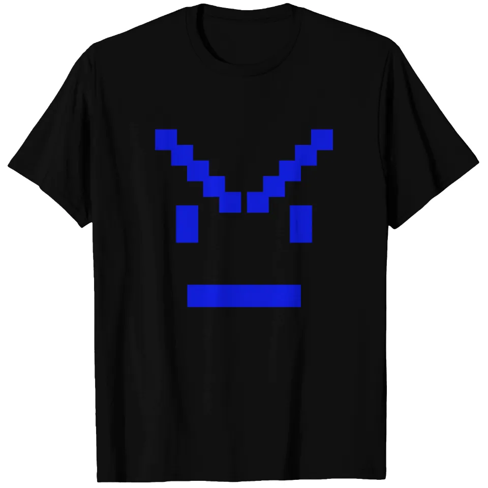 T-shirt Athf Face pour hommes en bleu royal