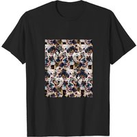 T-shirt Collage de Chiens Drôles pour Hommes