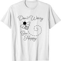 T-shirt pour hommes Don't Worry, Bee Happy