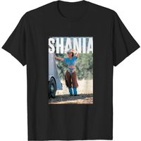 T-shirt noir pour hommes Shania Twain — T-shirts pour hommes
