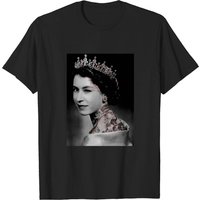 T-shirt Winking de II Elizabeth Royaume-Uni Jubilé pour hommes — T-shirts pour hommes