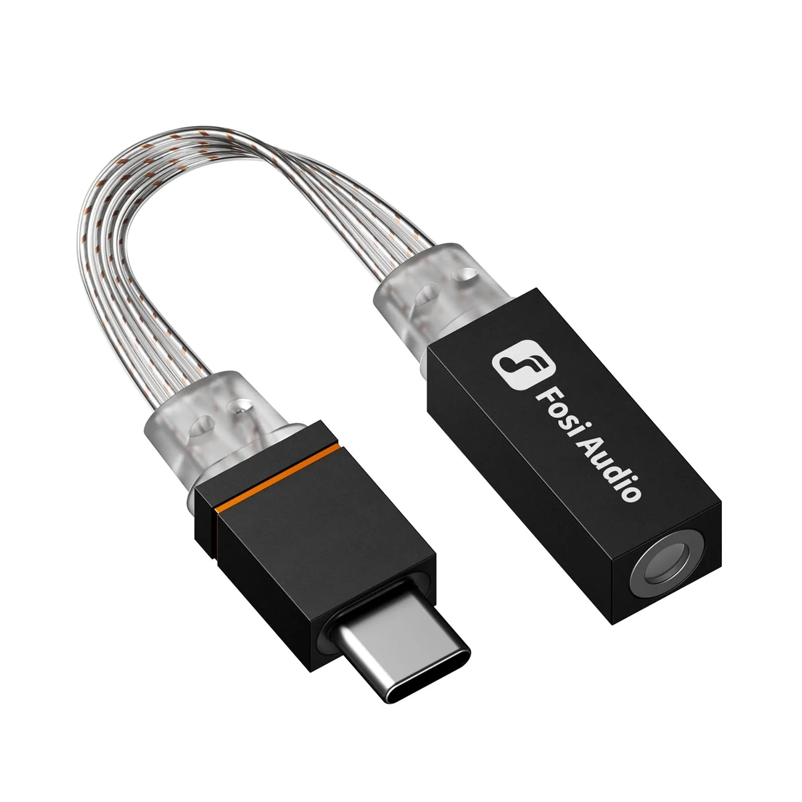 Fosi Audio D2 3.5mm to Type-C adapter Headphone Amp — Wireless Earbuds