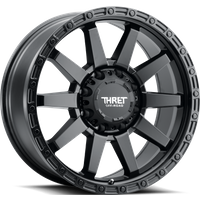 Roues Thret Offroad Freeze Satin Black - 17x9 - Motif de 6x135