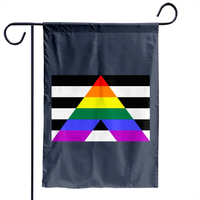 LGBTQ Ally Garden Flags - Double-Sided Print