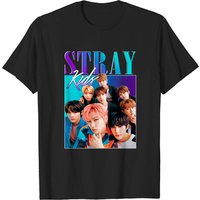 T-Shirt Vintage Stray Kids Kpop pour Hommes — T-shirts pour hommes