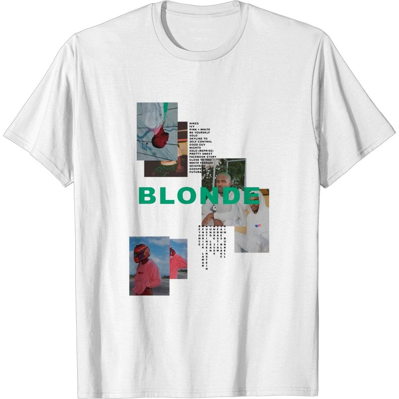 T-Shirt Graphique Vintage Frank Ocean pour Hommes — T-shirts pour hommes