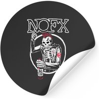 Nofx Band Classic Stickers for Black
