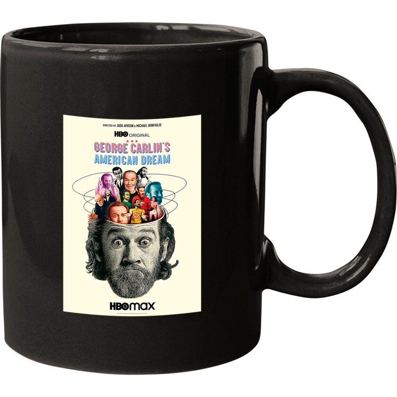 George Carlin Mugs - Customizable Ceramic Mug — Mugs & Tumblers