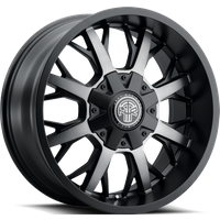 Roues Thret Offroad Vulcan Satin Noir - 17x9 - 5x114.3 -12 Offset — Roues et jantes