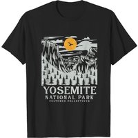 T-shirt National Park Yosemite pour hommes en noir — T-shirts pour hommes