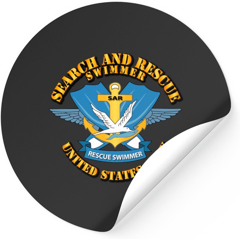 Navy Search and Rescue Swimmer Stickers