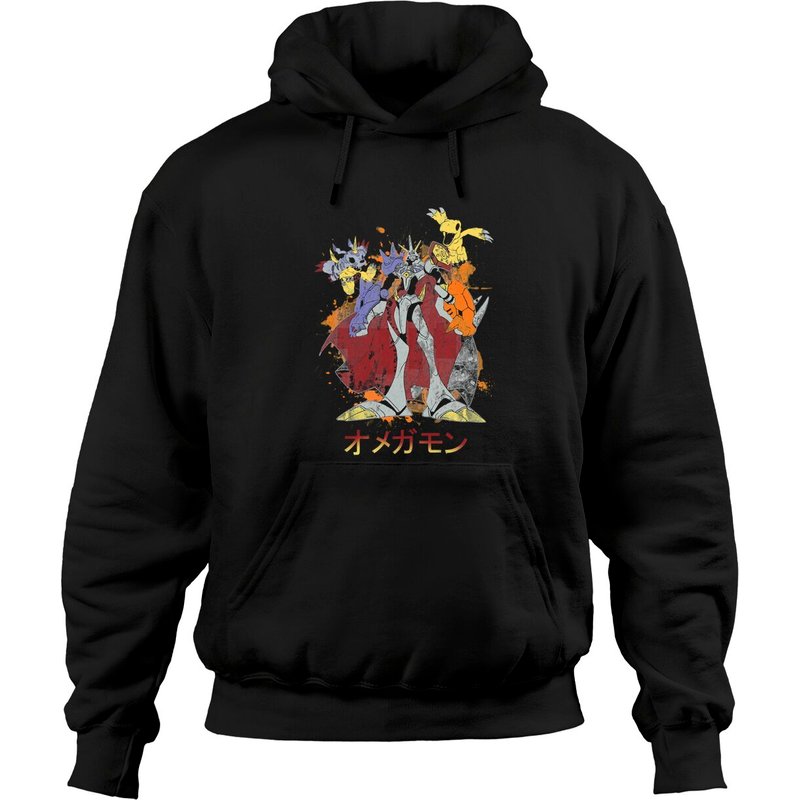 Le Monstre de la Fin Ω - Hoodie Digimon Unisexe — Sweats à capuche pour hommes
