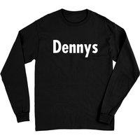 Dennys Burger Logo Long Sleeve T-Shirt for Unisex