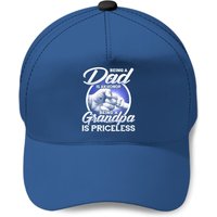 Being A Dad An Honor Being A Grandpa Is Priceless Baseball Cap — Baseball Cap