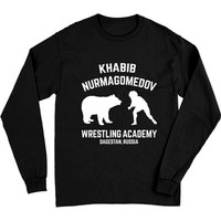 Khabib Nurmagomedov Wrestling Academy Bear Long Sleeve T-Shirt
