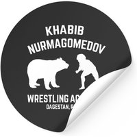 Khabib Nurmagomedov Wrestling Academy Bear Stickers — Stickers & Decals