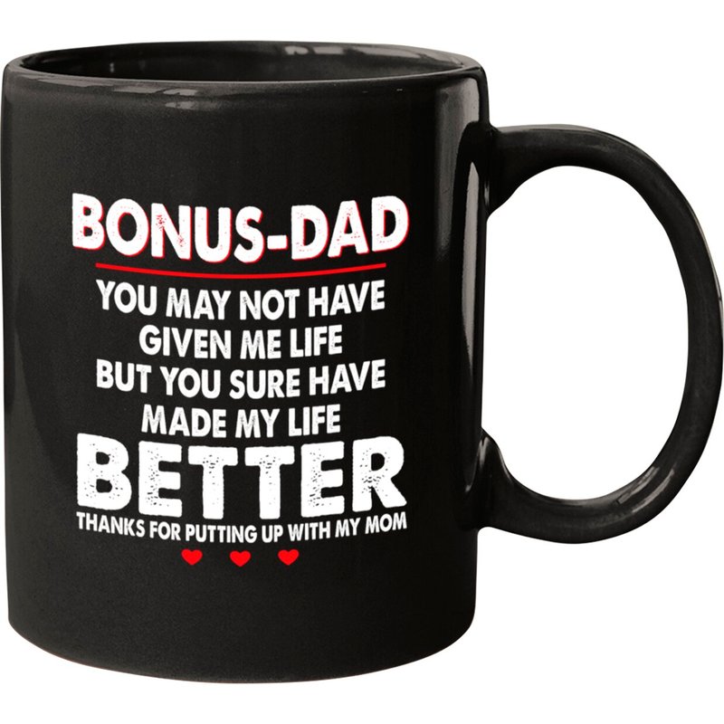 Mug Bonus Dad Merci de Supporter Ma Mère — Tasses et gobelets