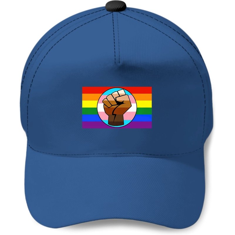 Casquette de baseball Premium T LGBT Gay Trans Pride BLM Fist Flag — Casquette de baseball