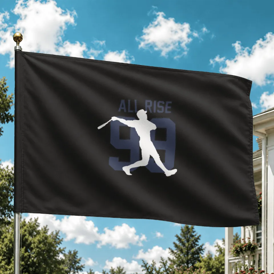 Aaron Judge All Rise 99 Artwork House Flags