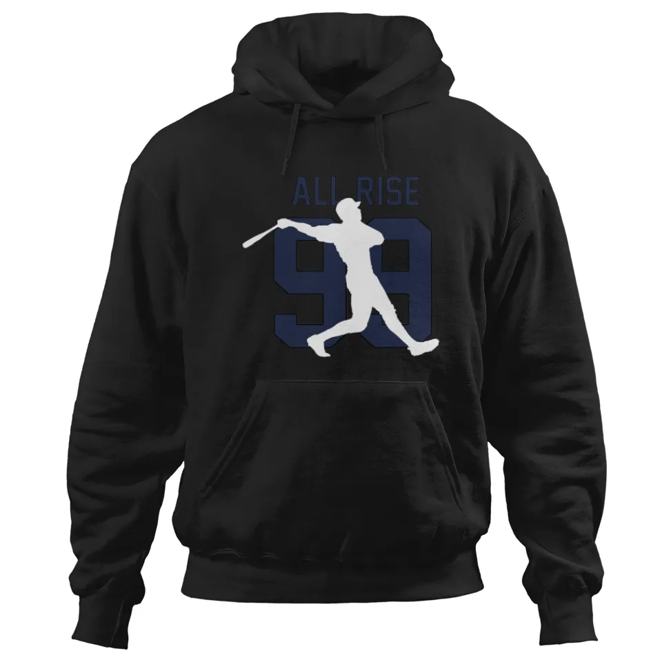 Hoodies Aaron Judge All Rise 99 Artwork pour Unisexe — Sweats à capuche pour hommes