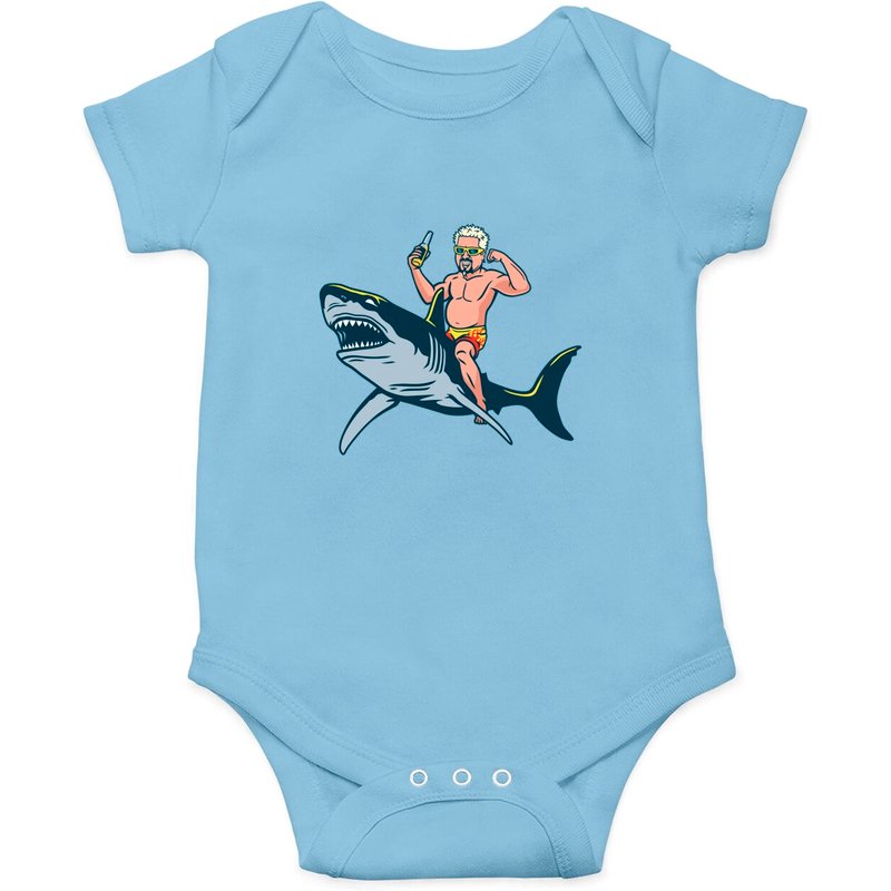 Onesies Flavor Shark Guy Fieri — Bodys bébé