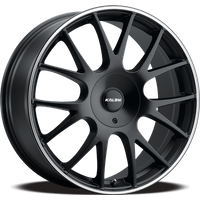 Jantes Kalon Wheels Talon Noir Satiné - 16x7 - Motif de Boulon 5x100