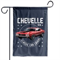 Drapeaux de jardin Classic Car Chevelle 1970 — Drapeaux décoratifs